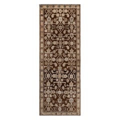 Traditioneller handgeknüpfter persischer Karabagh-Teppich