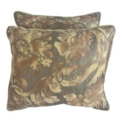 Vintage Pair of Petite Fortuny Pillows 