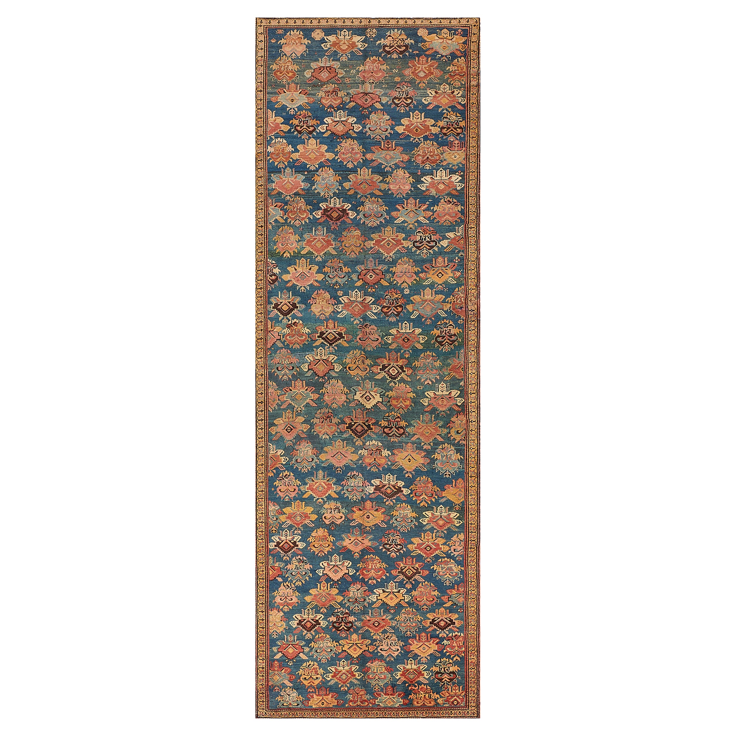 Antiquités - Rugs Karabagh en laine noués à la main et à motifs floraux