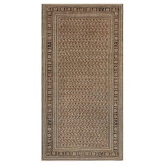 Hand Knotted Late 19th Century Wool Karabagh Runner