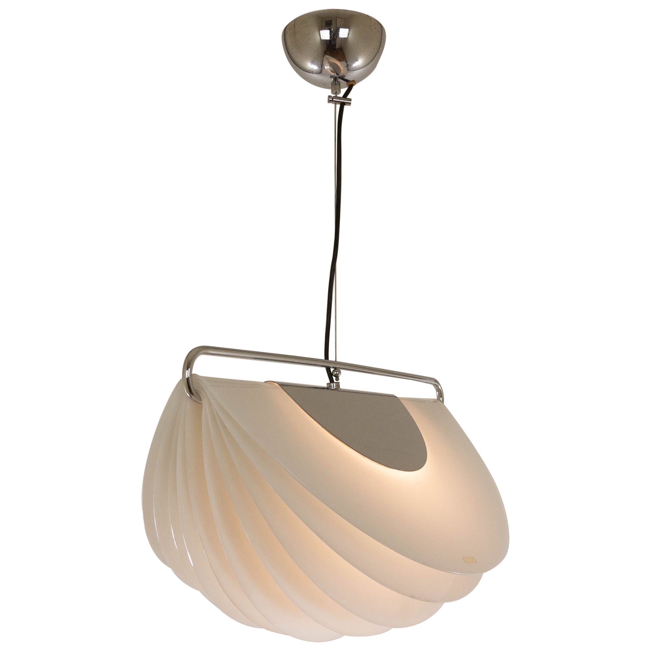 Spicchio pendant by Ermanno Lampa & Sergio Brazzoli for Harvey Guzzini, 1970s For Sale