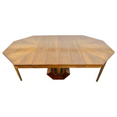 Mid-Century Modern Harvey Probber Style Walnut Dining Table