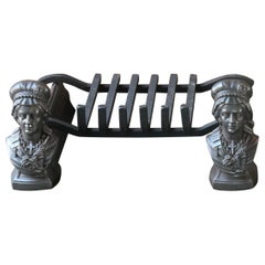 French Napoleon III Fireplace Log Grate, 19th Century