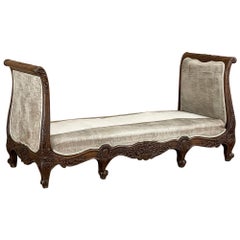 Vintage French Louis XV Day Bed ~ Sofa