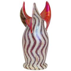 Art Nouveau Kralik Glass Vase