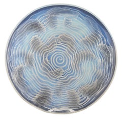 Vintage Rene Lalique Dauphins Plate - Marcilhac 423, Designed 1932