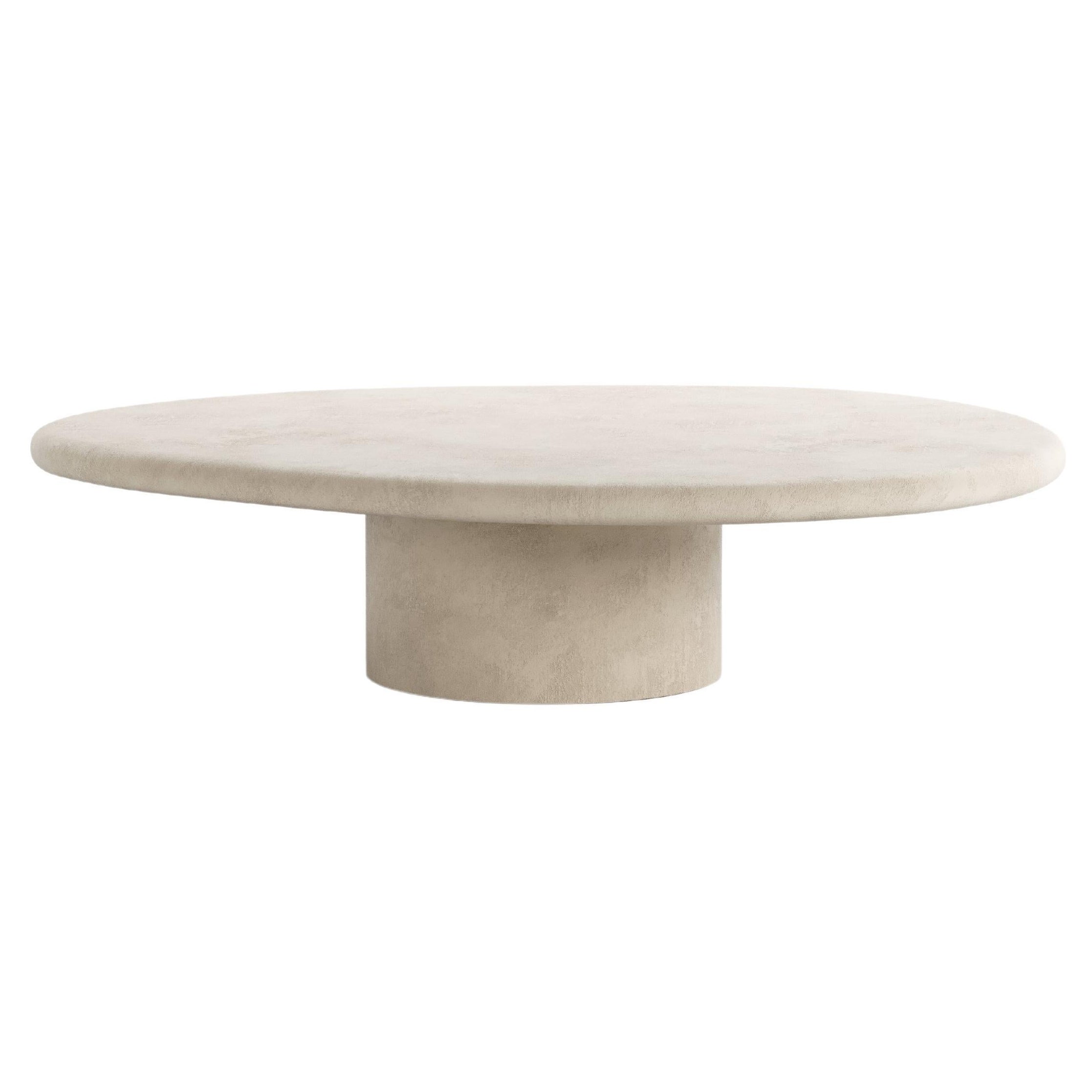 Contemporary Earthy Aude 90 cm Coffee table by Armand & Francine For Sale