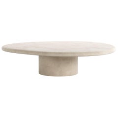 Table basse contemporaine Aude 140 cm par Armand & Francine