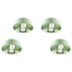 Set of Four Large Contemporary Ceiling Lights, 2010s