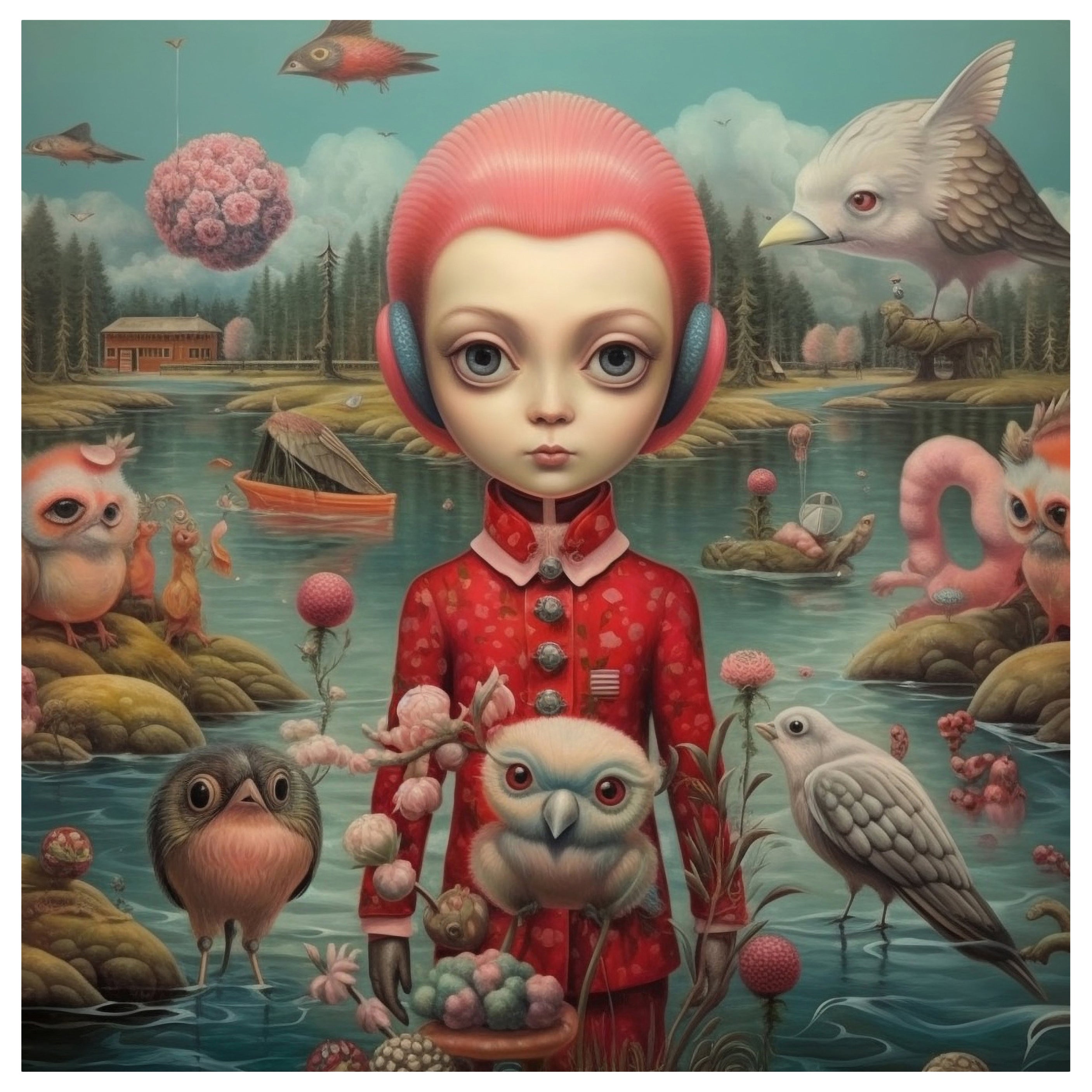 Equilibrio Etéreo de Visiones Surrealistas