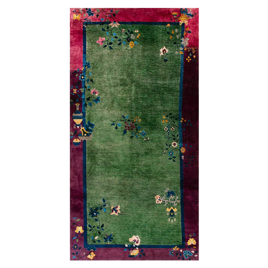 1920s Chinese Art Deco Carpet ( 6' x 11'4'' - 183 x 345 ) For Sale