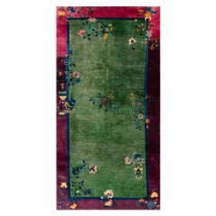 Tapis chinois Art Déco des années 1920 ( 6' x 11'4'' - 183 x 345 )