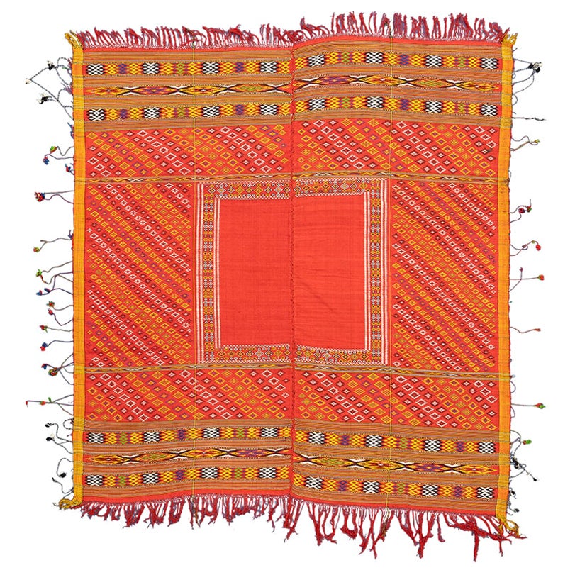 Uzbekistan Textile Red Color For Sale