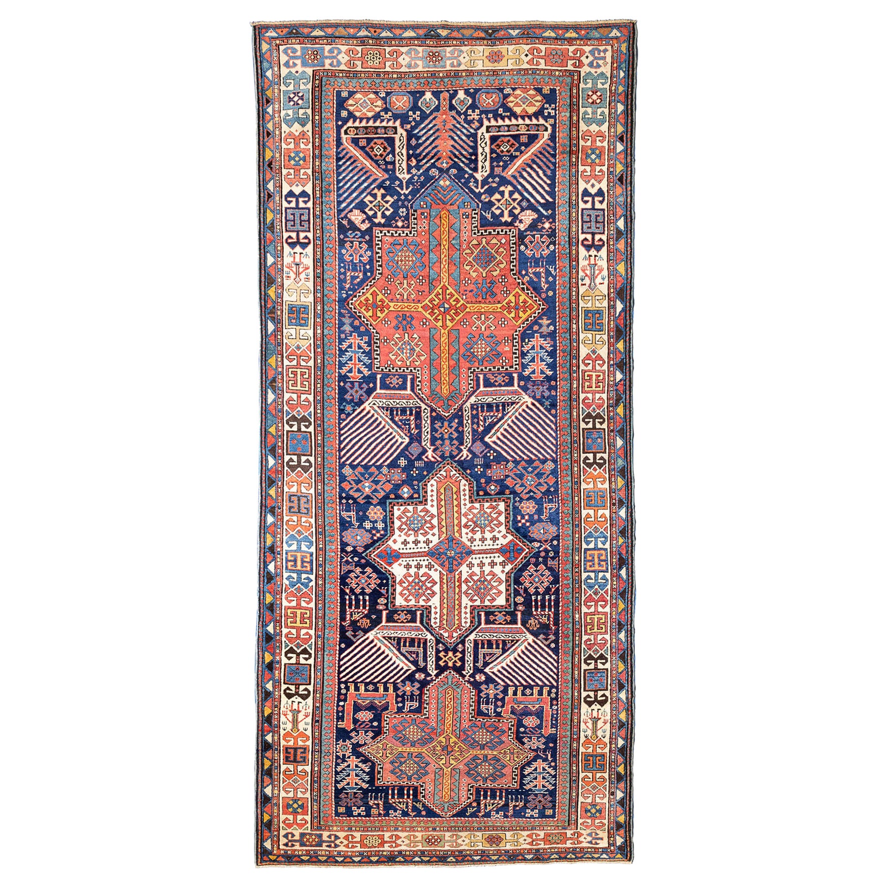 Antiker Akstafa-Teppich im Angebot
