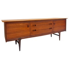 vintage MCM teak sideboard by John Herbert, part of Fonseca line by Younger