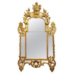 18th Century Gilded Georgian Mirror Large