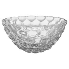 Orrefors Raspberry Bowl Large