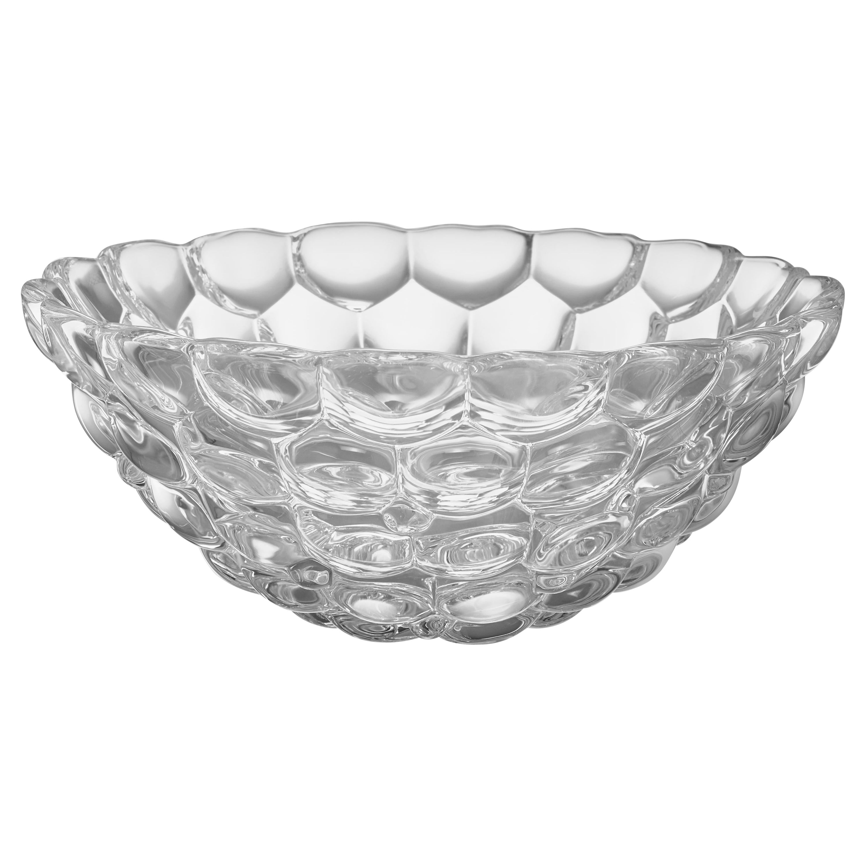 Orrefors Raspberry Bowl Small