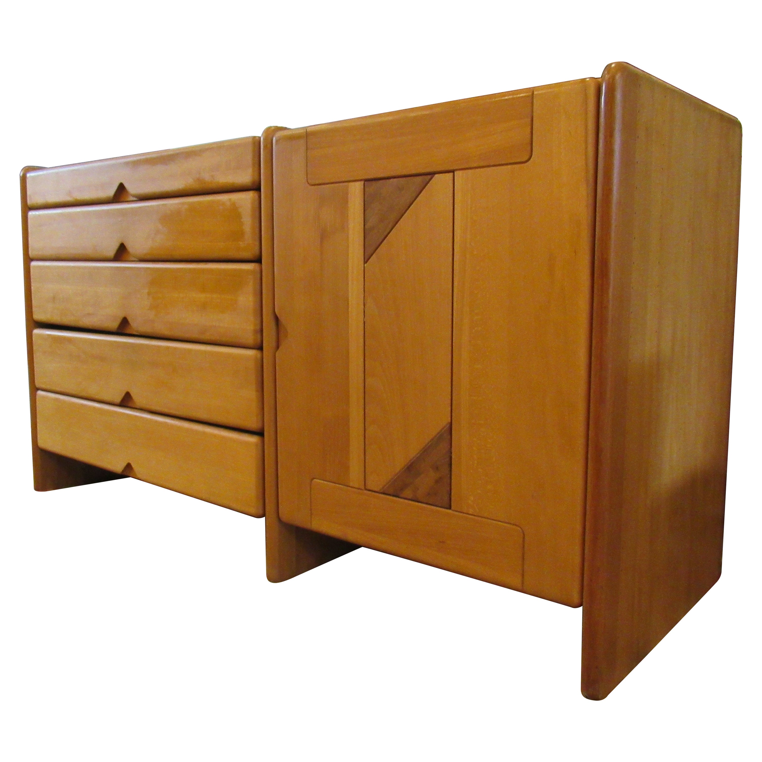 Nissen & Gehl Designed Dresser w/ Cabinet For Sale