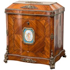 Antique  Fine 19th French Marquetry Escritoire or Writing Box, Napoleon III, circa 1860