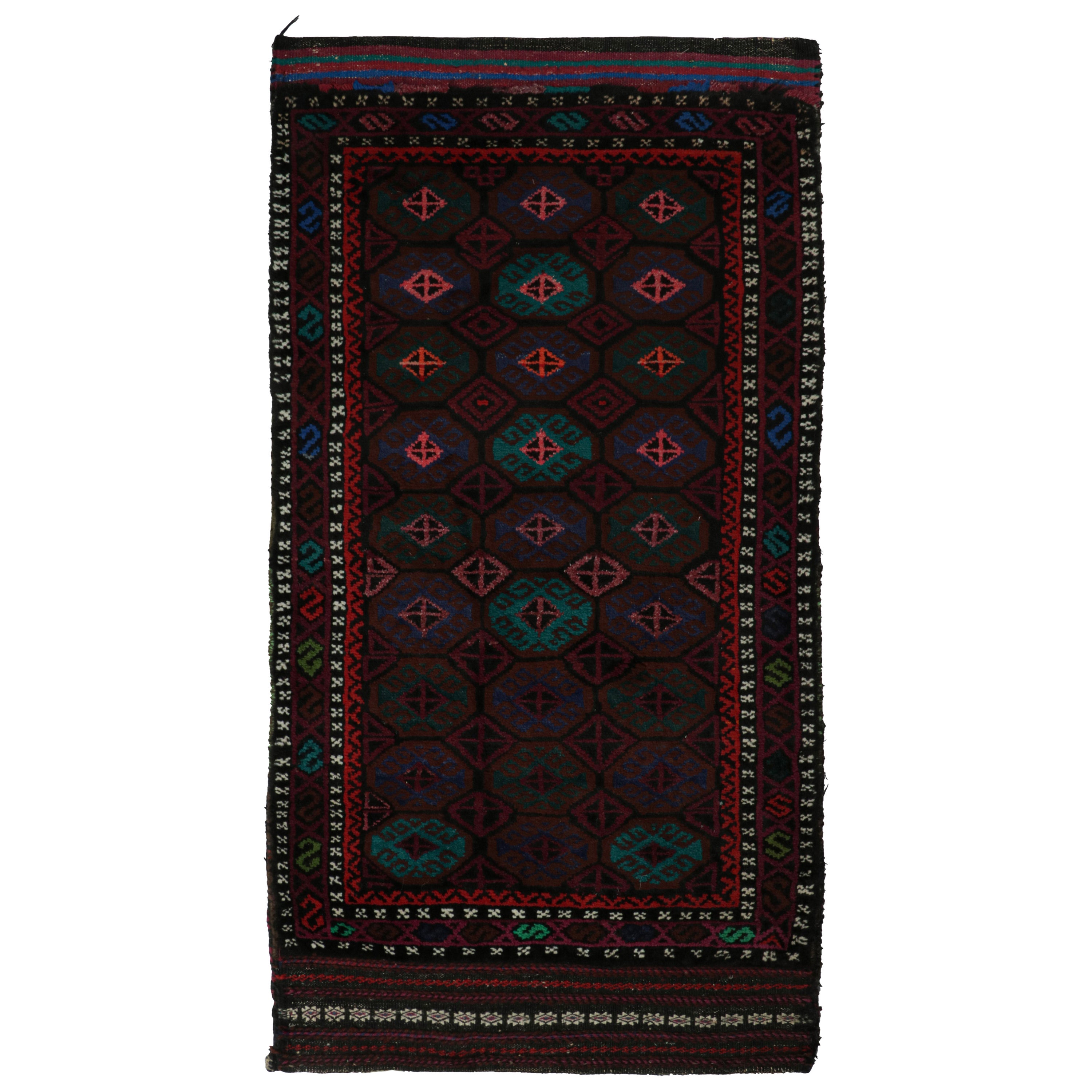 Vintage Baluch Persian rug in Polychromatic Patterns from Rug & Kilim