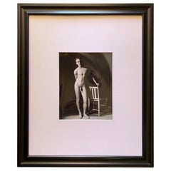 Vintage Pat Milo Male Physique Nude Portrait Original Photograph 