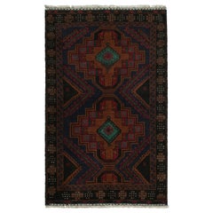Vintage Baluch Afghan rug in Polychromatic Patterns from Rug & Kilim