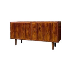 1960s Danish Rosewood Cabinet  Credenza