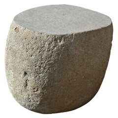 Solid Stone Side Table / Pedestal from Java, Indonesia