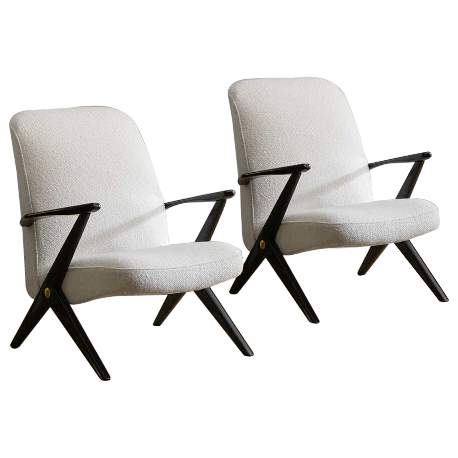 Triva armchairs by Bengt Ruda for Nordisk Kompaniets, 1955 (set of 2)