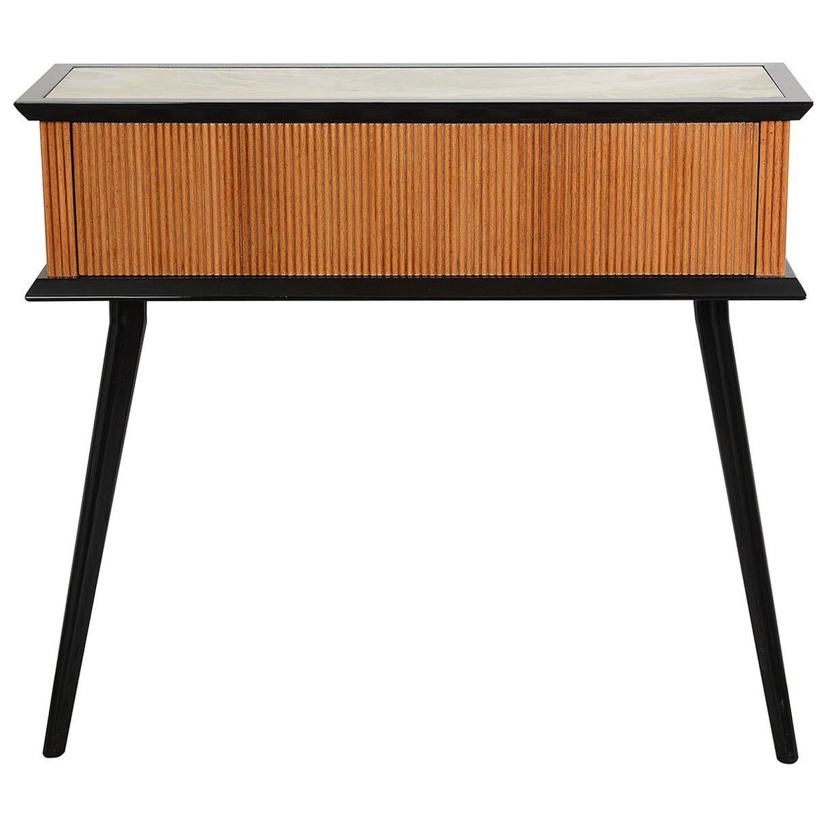 Elemento M.I.78.50 Ridged Console Table For Sale