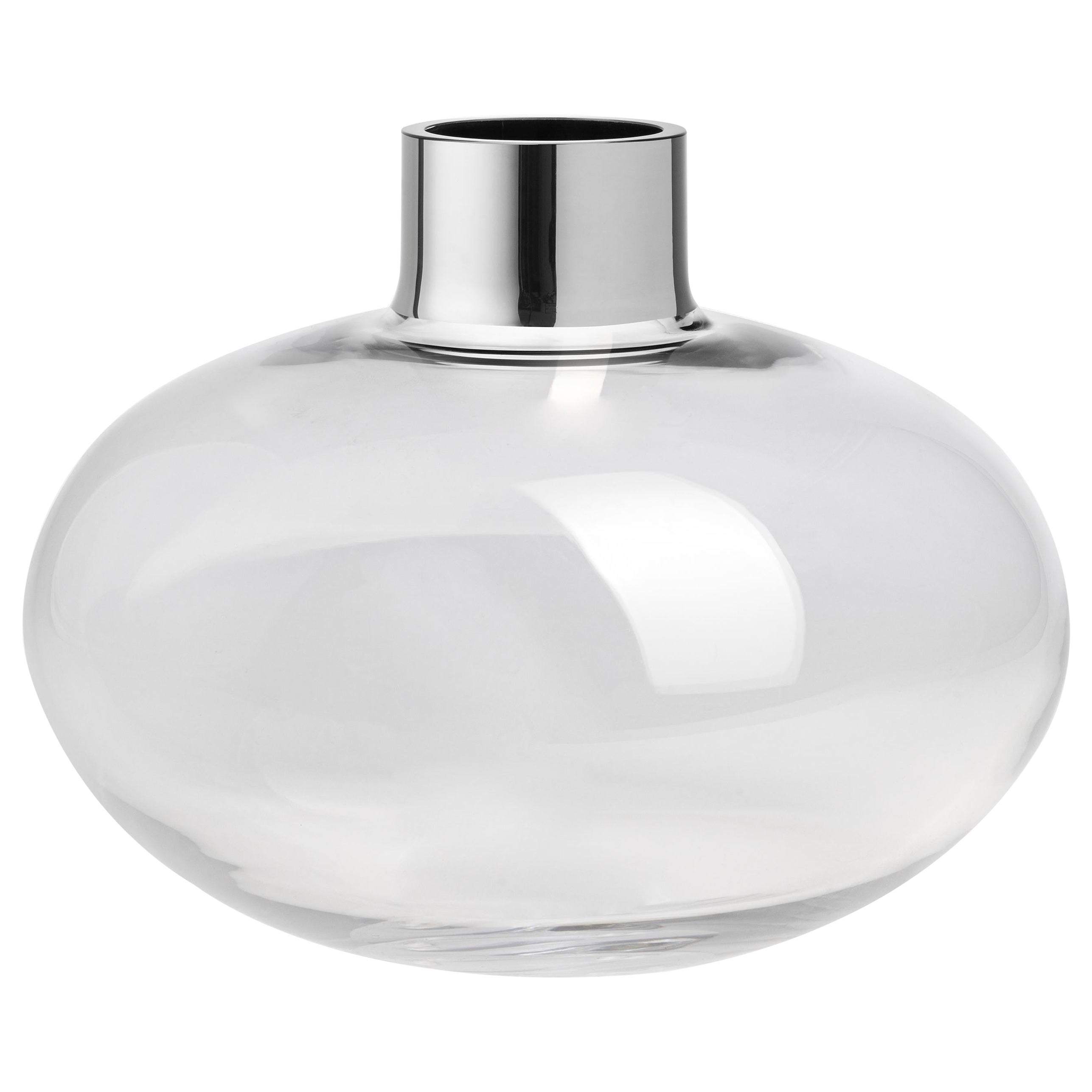 Orrefors Precious Vase Small Clear For Sale at 1stDibs