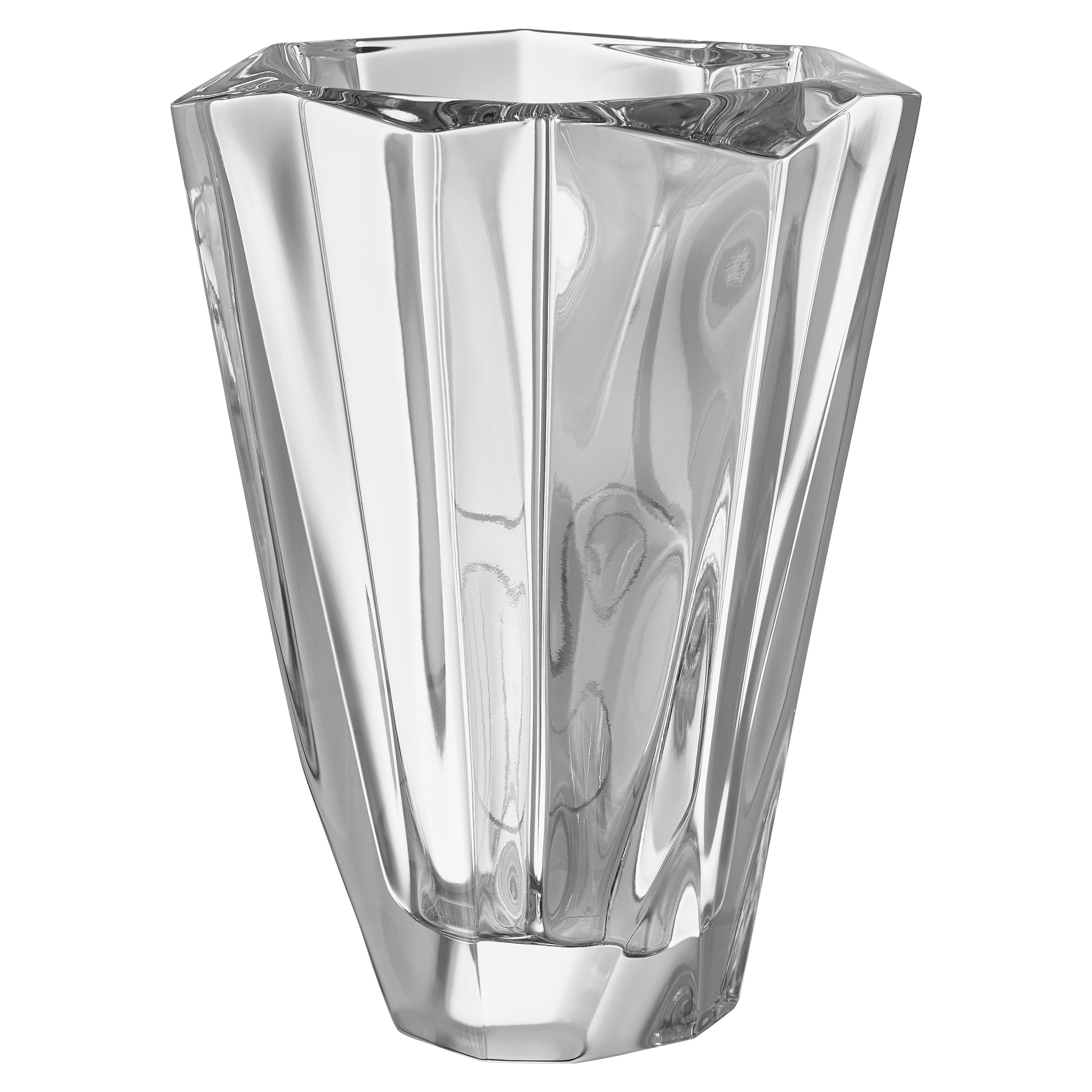 Orrefors Precious Vase Small Clear For Sale