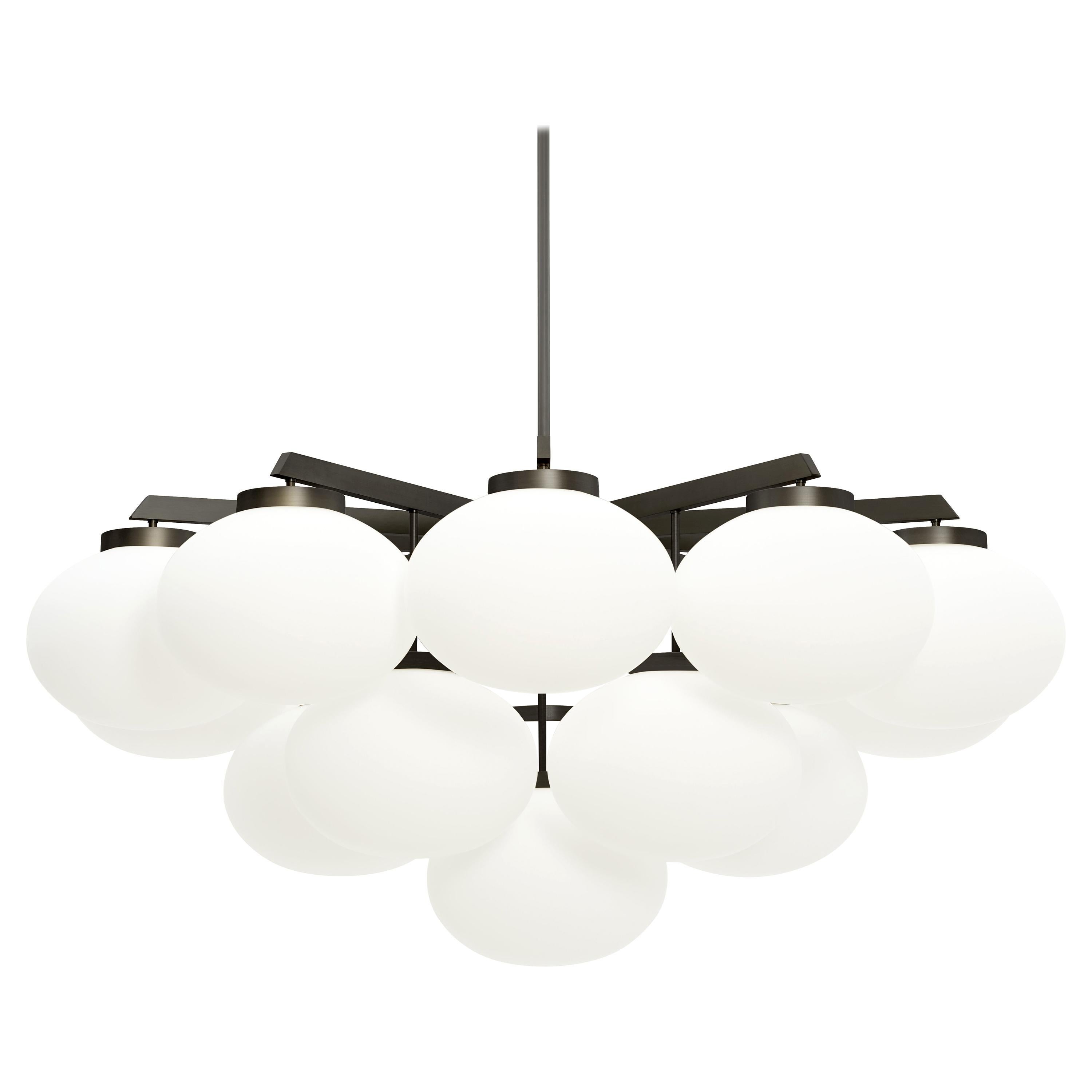 Dark Bronze Large Cloudesley Pendant Lamp by CTO Lighting