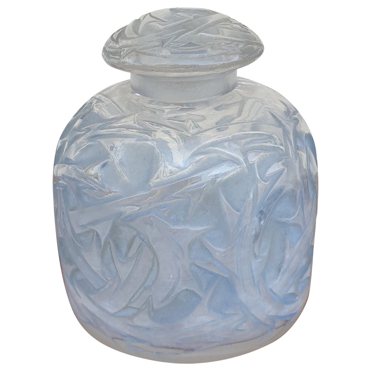 R Lalique, "Epine" Bottle N°4, 20th Century For Sale