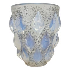 R Lalique, Rampillon Vase, XXth Century