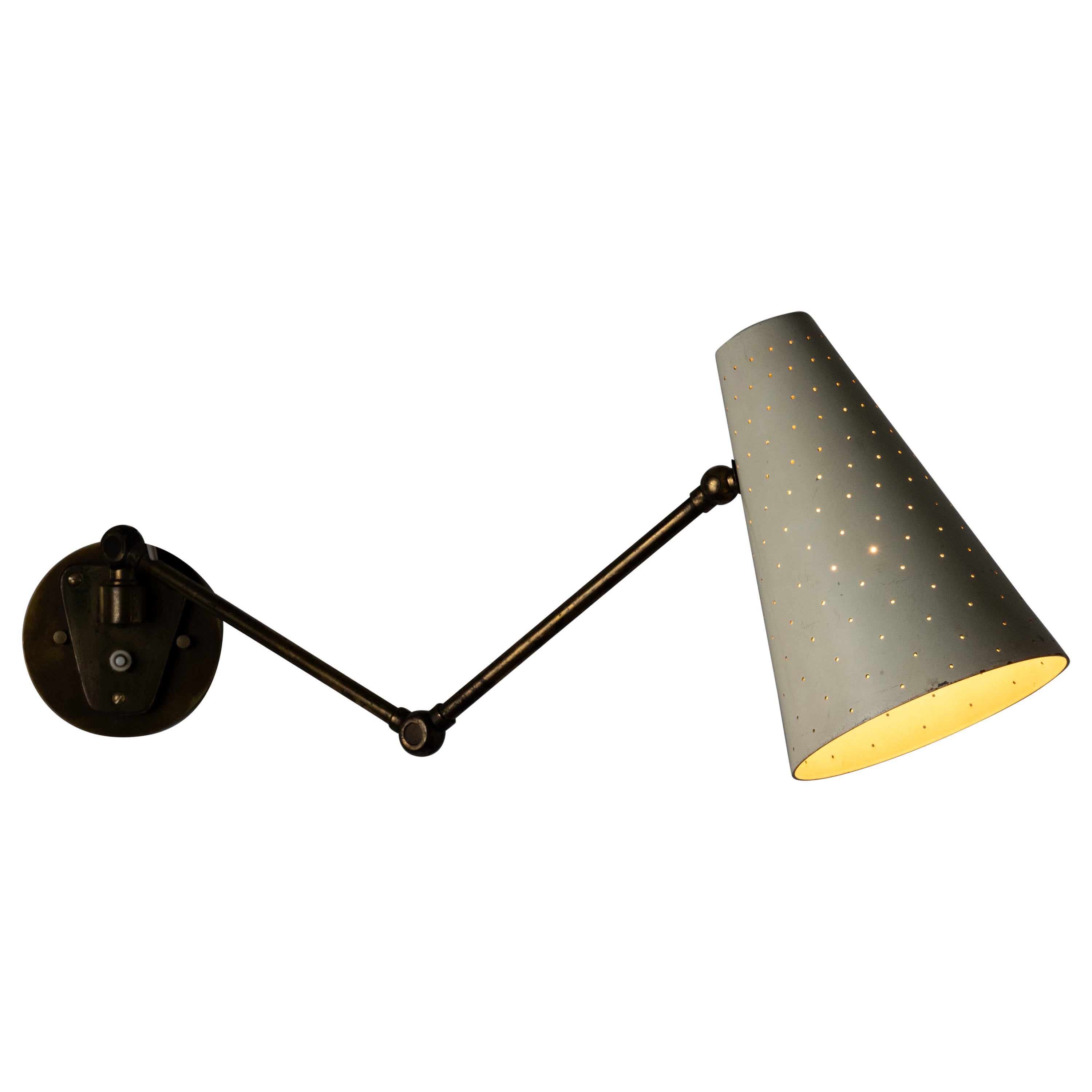 Wall Sconce by Giuseppe Ostuni for Oluce For Sale