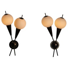 Retro Pair of Sconces by G.C.M.E