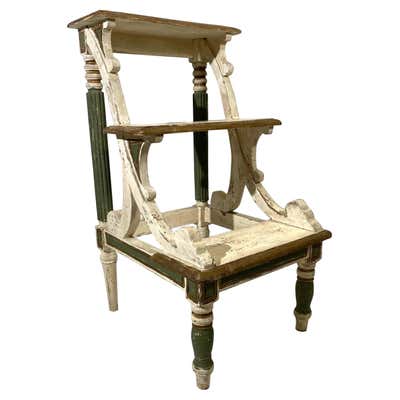 F.E. Myers Bros. Country Store or Library Rustic Ladders with Hardware ...