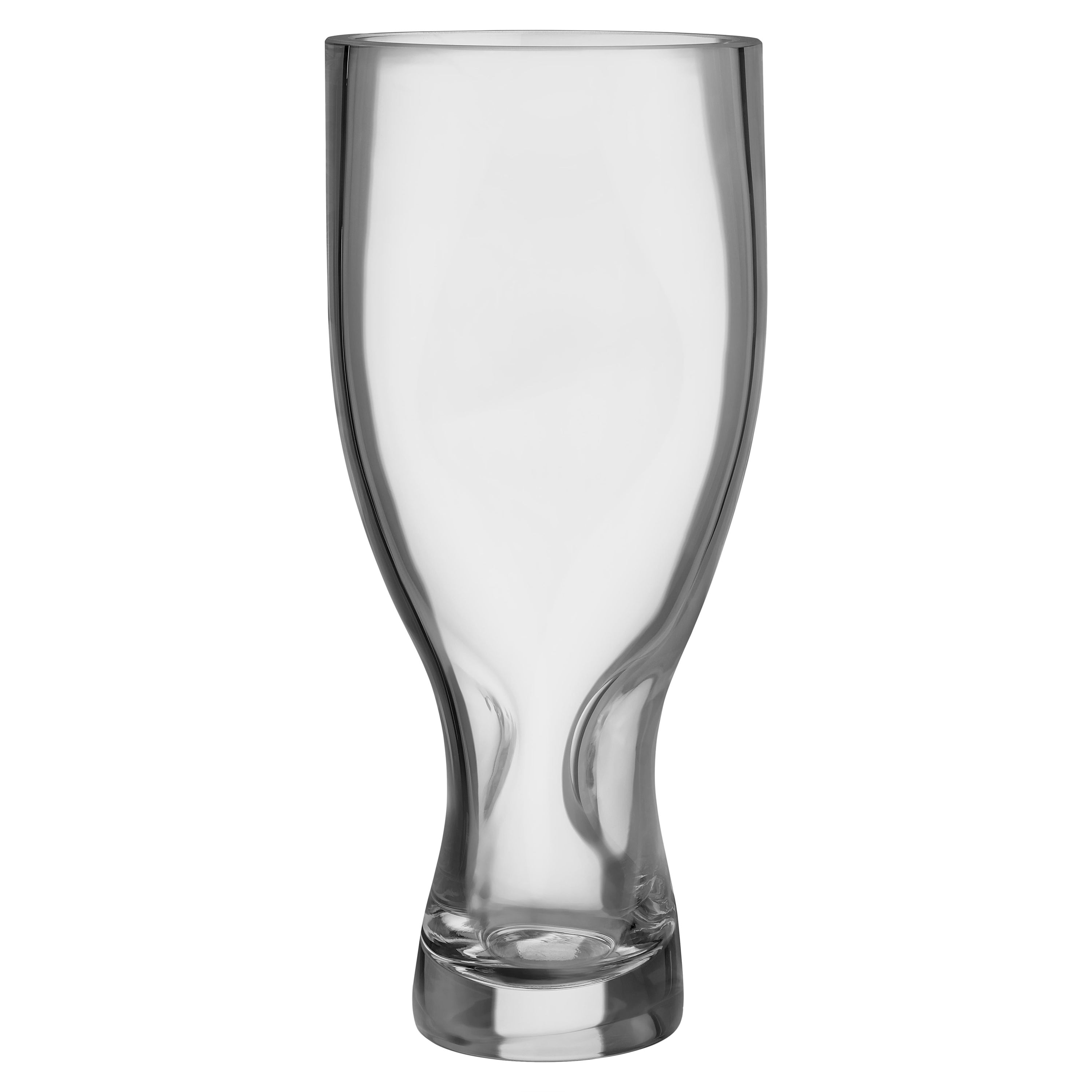 Orrefors Squeeze Vase Clear Tall For Sale