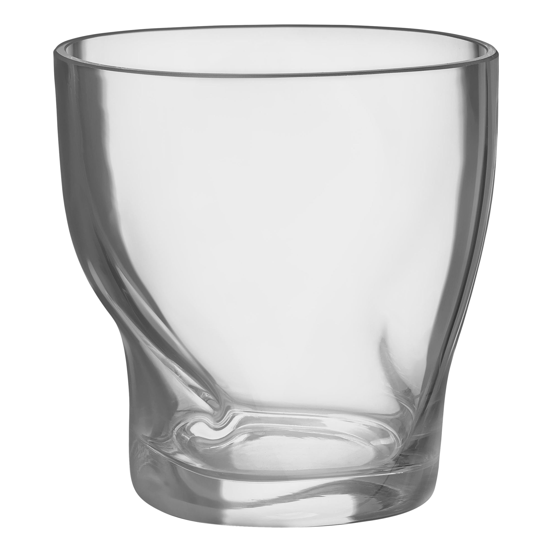Orrefors Squeeze Vase Clear Tulip For Sale