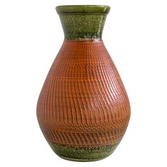 Vaso in ceramica fatto a mano Germania Ovest 1960