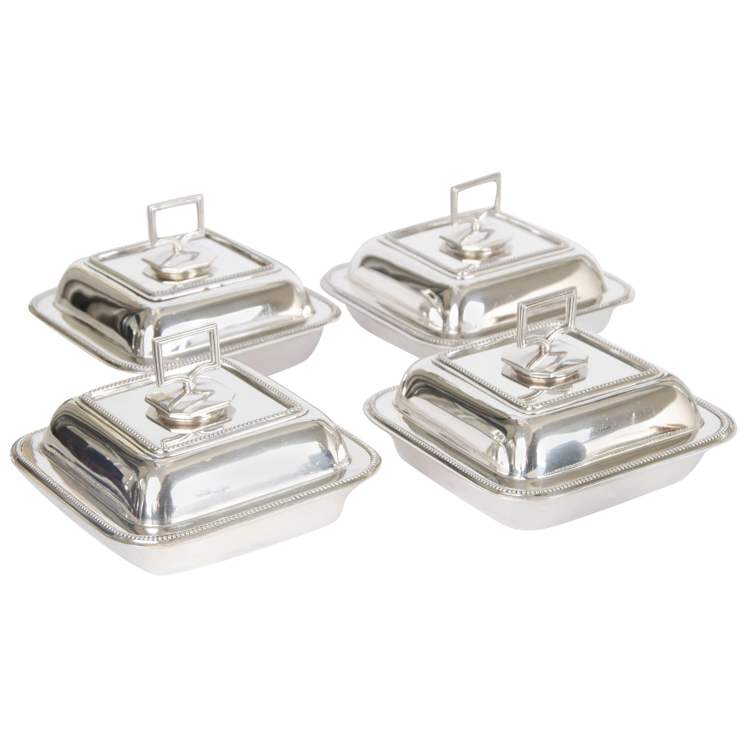Silver Plate Entree Dishes, Elkington