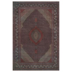 Retro Circa 1970 Hand-knotted Tabriz Persian Rug