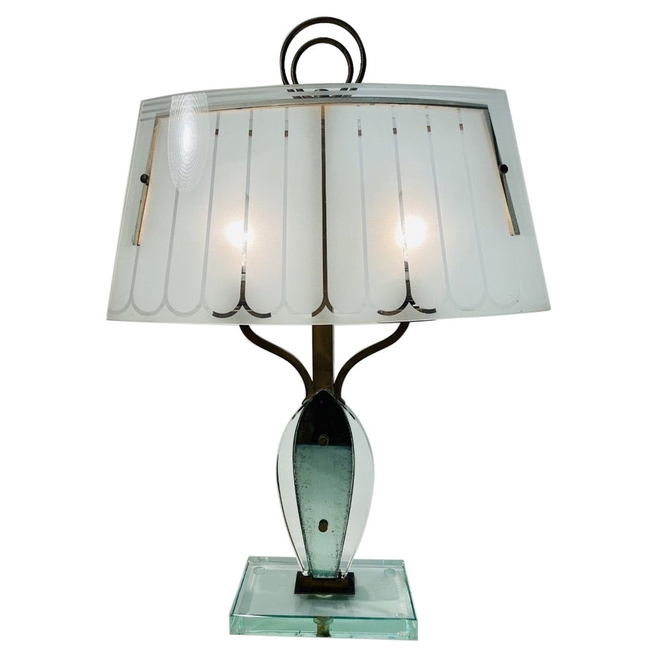 Fontana Arte table lamp circa 1960 For Sale