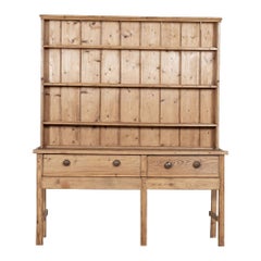 Antique 19thC Welsh Pine Vernacular Dresser