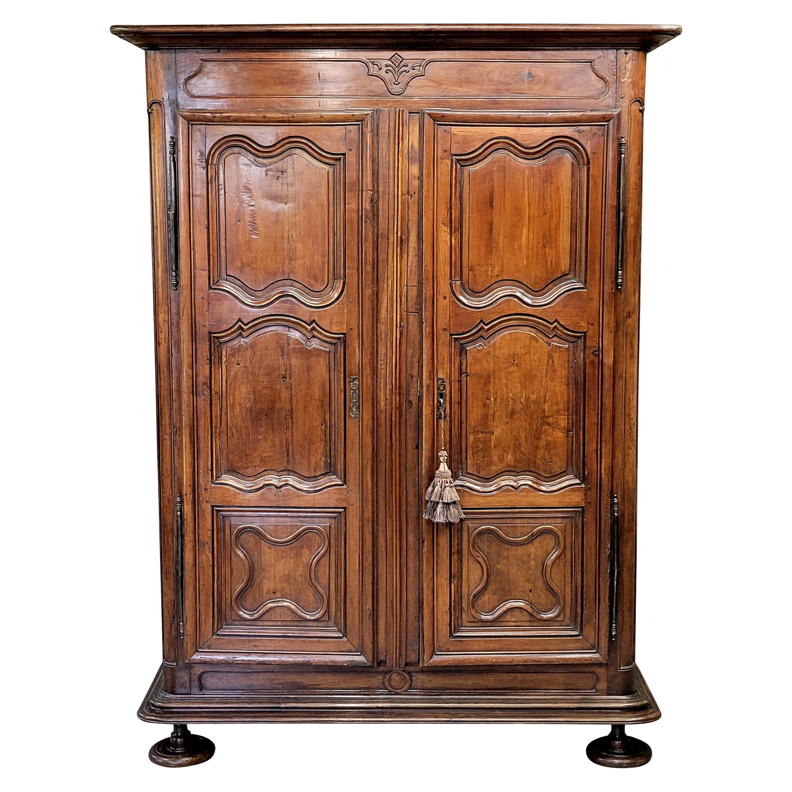 Antique French Provincial Country Armoire