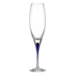 Orrefors Intermezzo Blue Flute 2-Pack