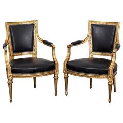 Armchairs Pair Swedish Gustavian Sweden 5