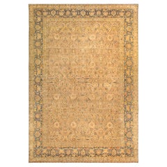 Pasargad Home Antique Persian Tabriz Lamb's Wool Area Rug-11' 6" X 16' 8"